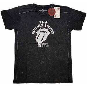 The Rolling Stones Tricou NYC '75 Unisex Black 2XL imagine