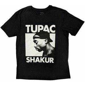 2Pac Tricou Eyes Closed Unisex Black 2XL imagine