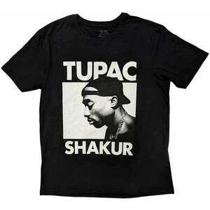 2Pac Tricou Eyes Closed Unisex Black M imagine