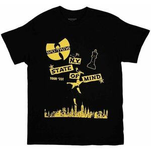 Wu-Tang Clan Tricou Tour '23 NY State Of Mind Unisex Black 2XL imagine