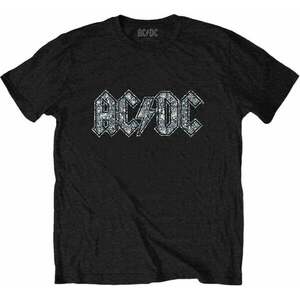 AC/DC Tricou Logo Unisex Black 2XL imagine