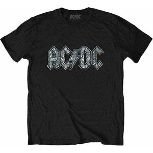 AC/DC Tricou Logo Unisex Black XL imagine