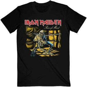 Iron Maiden Tricou Piece of Mind Unisex Black 2XL imagine