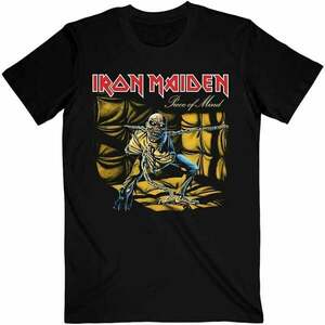 Iron Maiden Tricou Piece of Mind Unisex Black XL imagine