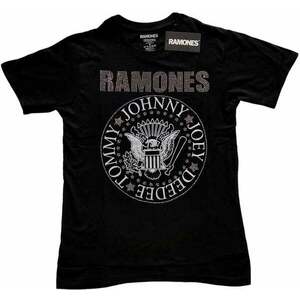 Ramones Tricou Presidential Seal Unisex Black L imagine