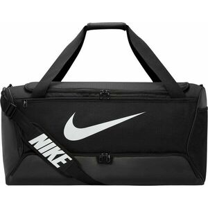 Nike Brasilia Geantă de voiaj Black/White 95 L imagine