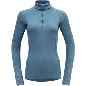 Devold Duo Active Merino 205 Zip Neck Woman Moon ( Variant ) XS Lenjerie termică imagine