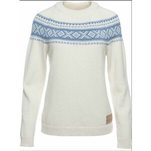 Dale of Norway Vågsøy Womens Wool Sweater Off White/Blueshadow S Pulover imagine