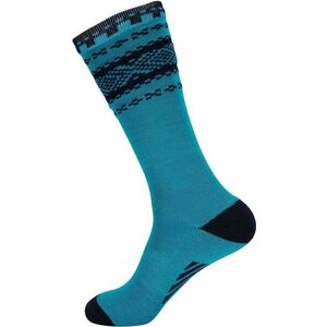 Dale of Norway Cortina Knee Sock Turquoise/Navy S Sosete imagine