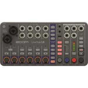 Zoom LiveTrak L-6 Studio compact multitrack imagine