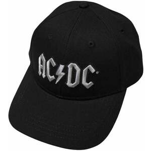 AC/DC Şapcă Silver Logo Black imagine