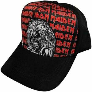 Iron Maiden Şapcă Eddie Logo Repeat Black imagine