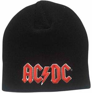 AC/DC Căciula Red 3D Logo Black imagine