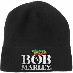 Bob Marley Căciula Logo Black imagine