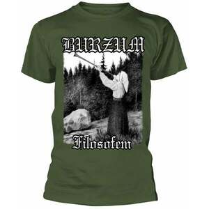 Burzum Tricou Filosofem Unisex Verde M imagine