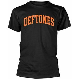 Deftones Tricou College Unisex Black 2XL imagine