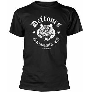 Deftones Tricou Tiger Sacramento Unisex Black 2XL imagine