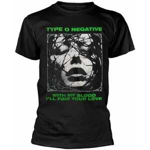 Type O Negative Tricou With My Blood Unisex Black XL imagine