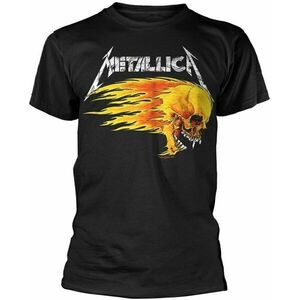 Metallica Tricou Flaming Skull Tour '94 Unisex Black 2XL imagine