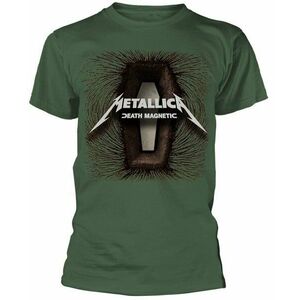 Metallica Tricou Death Magnetic Unisex Verde 2XL imagine