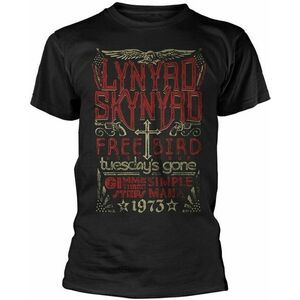 Lynyrd Skynyrd Tricou Free Bird 1973 Hits Unisex Black 2XL imagine