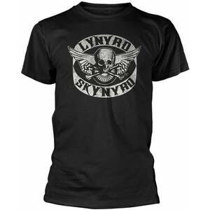 Lynyrd Skynyrd Tricou Biker Patch Unisex Black XL imagine