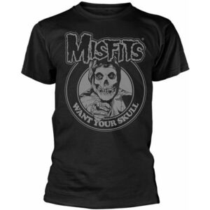 Misfits Tricou Want Your Skull Unisex Black 2XL imagine