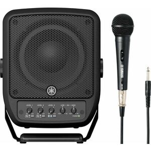 Yamaha STAGEPAS 100 + DM-105 Sistem PA portabil imagine