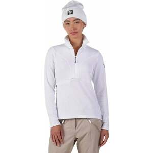 Rossignol Blackside Womens Half Zip Fleece Top White XS Hanorac imagine