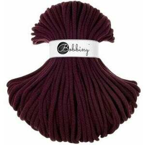 Bobbiny Jumbo 9 mm 100 m Burgundy Șnur imagine