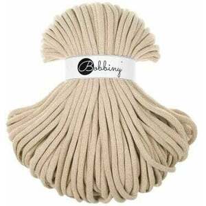 Bobbiny Jumbo 9 mm 100 m Warm Beige Șnur imagine