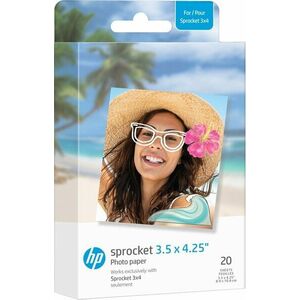 HP Sprocket Zink paper 20 buc hârtie fotografică imagine