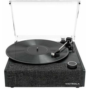 Victrola VTA-74 Eastwood II Black Casetofon imagine