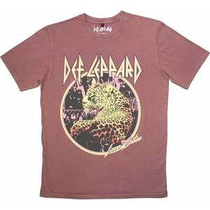 Def Leppard Tricou Love Bites Stone Wash Unisex Kashmir Red S imagine