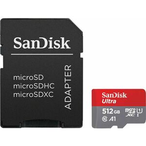 SanDisk Ultra microSDXC 512 GB + SD Micro SDXC 512 GB Carduri de memorie imagine