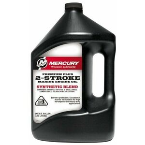 Mercury Premium Plus 2-Stroke Marine Engine Oil Synthetic Blend 4 L Ulei motor barca 2 timpi imagine