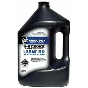 Mercury 4-Stroke Marine Engine Oil Synthetic Blend 25W-50 4 L Ulei motor barca 4 timpi imagine