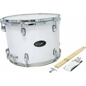 Basix Marching Tenor Drum Toba de marș 14" White imagine