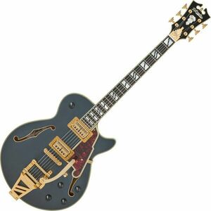 D'Angelico Deluxe Bobby Weir 3 Matte Stone Chitară semi-acustică imagine