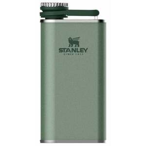 Stanley Easy Fill Wide Mouth Flask Hammertone Green 230 ml Ploscă imagine