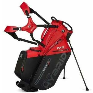 Big Max Dri Lite Hybrid Plus Sac de golf cu stativ Red/Black imagine