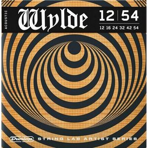 Dunlop ZWAP1254 Zakk Wylde String Lab 12-54 Corzi chitare acustice imagine