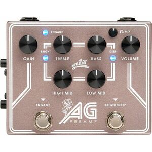 Aguilar AG Preamp Pedal Breast Cancer Awareness Edition Preamplificator pentru bas imagine