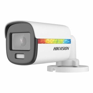 Camera supraveghere exterior Hikvision ColorVu DS-2CE10DF8T-F, 2 MP, lumina alba 20 m, 2.8 mm imagine