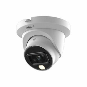 Camera supraveghere Dome cu iluminare duala Dahua Smart Dual Light HAC-HDW1200TLMQ-IL-A-S6, 2 MP, 2.8 mm, IR/lumina alba 20 m, microfon, instalare rapida imagine