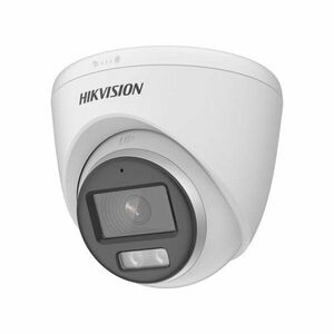 Camera supraveghere Dome HikVision DS-2CE72KF0T-FS, 5 MP, 2.8 mm, lumina alba 40 m, microfon imagine