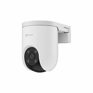 Camera supraveghere exterior cu iluminare duala IP Wi-Fi PT EZVIZ CS-H8C-8MP, 8MP, 4 mm, 2.4 GHz, IR/ lumina alba 30 m, sirena, auto-tracking, microfon si difuzor, slot card imagine