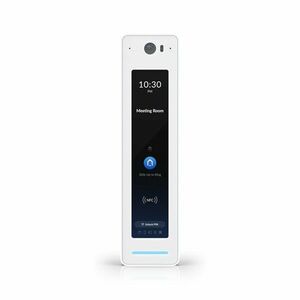 Cititor de proximitate cu tochscreen Ubiquiti UA-G2-PRO, camera HD, metoda acces PIN/deblocare faciala/aplicatie mobila/card NFC, 13.56 Mhz MF, microfon si difuzor, PoE imagine