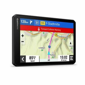 GPS Garmin DriveCam 76, 6.95 inch, 1024 x 600 pixeli, camera 2 MP, IPS, TFT, acumulator, autonomie 30 min, slot card, Wi-Fi, Bluetooth imagine