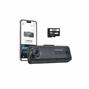 Camera auto Thinkware Q200 1CH, 4 MP, Wi-Fi, Bluetooth, mod parcare, hardwire, card 32 GB, alimentator imagine